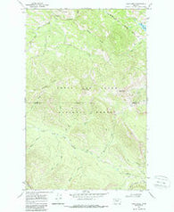 Hyde Creek Montana Historical topographic map, 1:24000 scale, 7.5 X 7.5 Minute, Year 1968