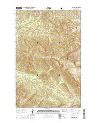 Hyde Creek Montana Current topographic map, 1:24000 scale, 7.5 X 7.5 Minute, Year 2014