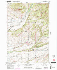 Ibex Mountain Montana Historical topographic map, 1:24000 scale, 7.5 X 7.5 Minute, Year 1951