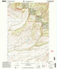 Ibex Mountain Montana Historical topographic map, 1:24000 scale, 7.5 X 7.5 Minute, Year 2000
