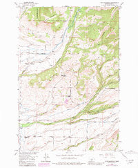 Ibex Mountain Montana Historical topographic map, 1:24000 scale, 7.5 X 7.5 Minute, Year 1951