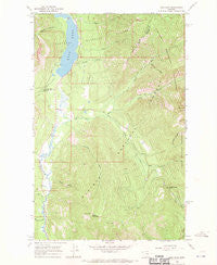 Ibex Peak Montana Historical topographic map, 1:24000 scale, 7.5 X 7.5 Minute, Year 1966