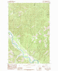 Idaho Gulch Montana Historical topographic map, 1:24000 scale, 7.5 X 7.5 Minute, Year 1985