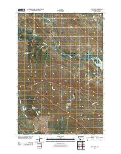 Ikey Creek Montana Historical topographic map, 1:24000 scale, 7.5 X 7.5 Minute, Year 2011