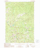 Illinois Peak Montana Historical topographic map, 1:24000 scale, 7.5 X 7.5 Minute, Year 1988