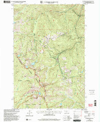 Illinois Peak Montana Historical topographic map, 1:24000 scale, 7.5 X 7.5 Minute, Year 1999
