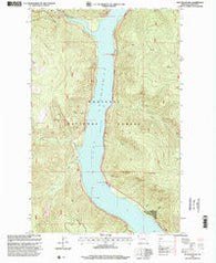 Inch Mountain Montana Historical topographic map, 1:24000 scale, 7.5 X 7.5 Minute, Year 1997