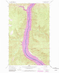 Inch Mountain Montana Historical topographic map, 1:24000 scale, 7.5 X 7.5 Minute, Year 1963