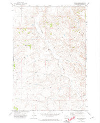 Indian Creek Montana Historical topographic map, 1:24000 scale, 7.5 X 7.5 Minute, Year 1971