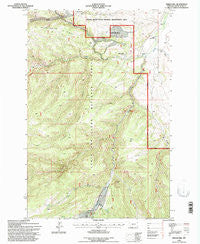 Indian Hill Montana Historical topographic map, 1:24000 scale, 7.5 X 7.5 Minute, Year 1995