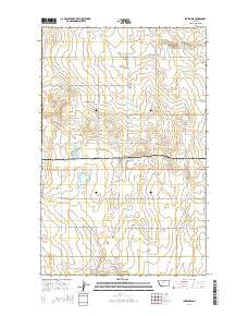Inverness Montana Current topographic map, 1:24000 scale, 7.5 X 7.5 Minute, Year 2014