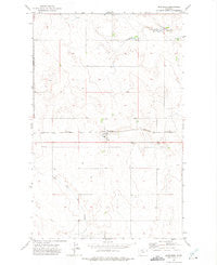Inverness Montana Historical topographic map, 1:24000 scale, 7.5 X 7.5 Minute, Year 1972