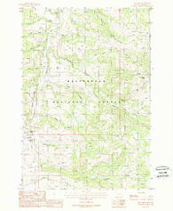 Iron Creek Montana Historical topographic map, 1:24000 scale, 7.5 X 7.5 Minute, Year 1988