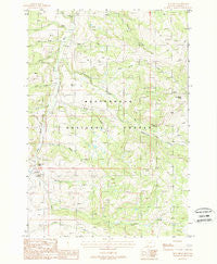 Iron Creek Montana Historical topographic map, 1:24000 scale, 7.5 X 7.5 Minute, Year 1988