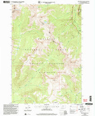 Iron Mountain Montana Historical topographic map, 1:24000 scale, 7.5 X 7.5 Minute, Year 2000