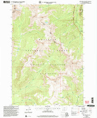 Iron Mountain Montana Historical topographic map, 1:24000 scale, 7.5 X 7.5 Minute, Year 2000