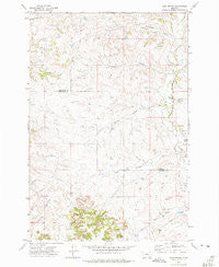 Iron Spring Montana Historical topographic map, 1:24000 scale, 7.5 X 7.5 Minute, Year 1972
