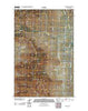 Irvine Hill Montana Historical topographic map, 1:24000 scale, 7.5 X 7.5 Minute, Year 2011