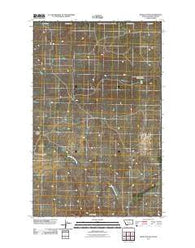 Irvins Coulee Montana Historical topographic map, 1:24000 scale, 7.5 X 7.5 Minute, Year 2011