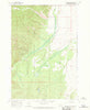 Isaac Meadows Montana Historical topographic map, 1:24000 scale, 7.5 X 7.5 Minute, Year 1966