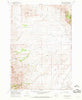 Island Butte Montana Historical topographic map, 1:24000 scale, 7.5 X 7.5 Minute, Year 1965