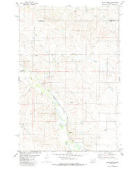 Ismay North Montana Historical topographic map, 1:24000 scale, 7.5 X 7.5 Minute, Year 1981