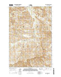 Jack Creek NW Montana Current topographic map, 1:24000 scale, 7.5 X 7.5 Minute, Year 2014