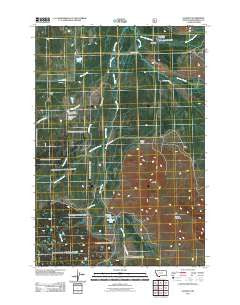 Jackson Montana Historical topographic map, 1:24000 scale, 7.5 X 7.5 Minute, Year 2011