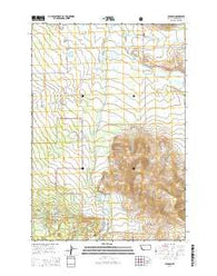 Jackson Montana Current topographic map, 1:24000 scale, 7.5 X 7.5 Minute, Year 2014