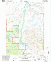 Jackson Montana Historical topographic map, 1:24000 scale, 7.5 X 7.5 Minute, Year 1997