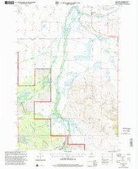 Jackson Montana Historical topographic map, 1:24000 scale, 7.5 X 7.5 Minute, Year 1997