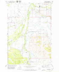 Jackson Montana Historical topographic map, 1:24000 scale, 7.5 X 7.5 Minute, Year 1978
