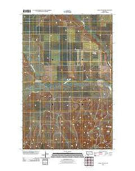 Jakes Coulee Montana Historical topographic map, 1:24000 scale, 7.5 X 7.5 Minute, Year 2011