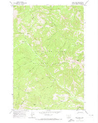 Jakie Creek Montana Historical topographic map, 1:24000 scale, 7.5 X 7.5 Minute, Year 1970