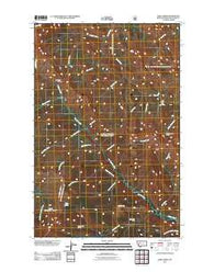 Jakie Creek Montana Historical topographic map, 1:24000 scale, 7.5 X 7.5 Minute, Year 2011