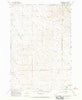 Jeans Fork SE Montana Historical topographic map, 1:24000 scale, 7.5 X 7.5 Minute, Year 1967