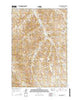 Jeans Fork SW Montana Current topographic map, 1:24000 scale, 7.5 X 7.5 Minute, Year 2014