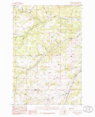 Jefferson City Montana Historical topographic map, 1:24000 scale, 7.5 X 7.5 Minute, Year 1985