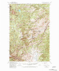 Jefferson City Montana Historical topographic map, 1:62500 scale, 15 X 15 Minute, Year 1950
