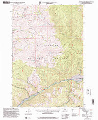 Jennings Camp Creek Montana Historical topographic map, 1:24000 scale, 7.5 X 7.5 Minute, Year 1998
