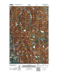Jewel Basin Montana Historical topographic map, 1:24000 scale, 7.5 X 7.5 Minute, Year 2011