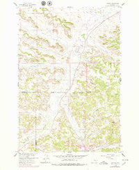 Jimtown Montana Historical topographic map, 1:24000 scale, 7.5 X 7.5 Minute, Year 1958