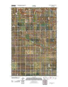 Johnnys Hill Montana Historical topographic map, 1:24000 scale, 7.5 X 7.5 Minute, Year 2011