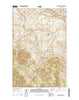 Johnson Mountain Montana Current topographic map, 1:24000 scale, 7.5 X 7.5 Minute, Year 2014