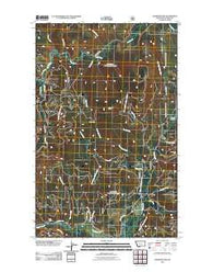 Johnson Peak Montana Historical topographic map, 1:24000 scale, 7.5 X 7.5 Minute, Year 2011