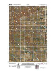 Johnson Reservoir NE Montana Historical topographic map, 1:24000 scale, 7.5 X 7.5 Minute, Year 2011