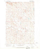 Jordan NE Montana Historical topographic map, 1:24000 scale, 7.5 X 7.5 Minute, Year 1964