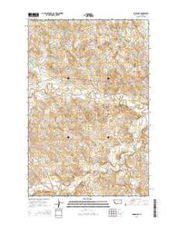 Jordan SE Montana Current topographic map, 1:24000 scale, 7.5 X 7.5 Minute, Year 2014