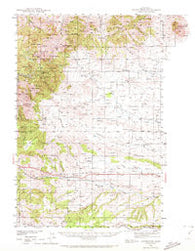 Judith Peak Montana Historical topographic map, 1:62500 scale, 15 X 15 Minute, Year 1941