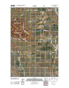 Judith Gap Montana Historical topographic map, 1:24000 scale, 7.5 X 7.5 Minute, Year 2011